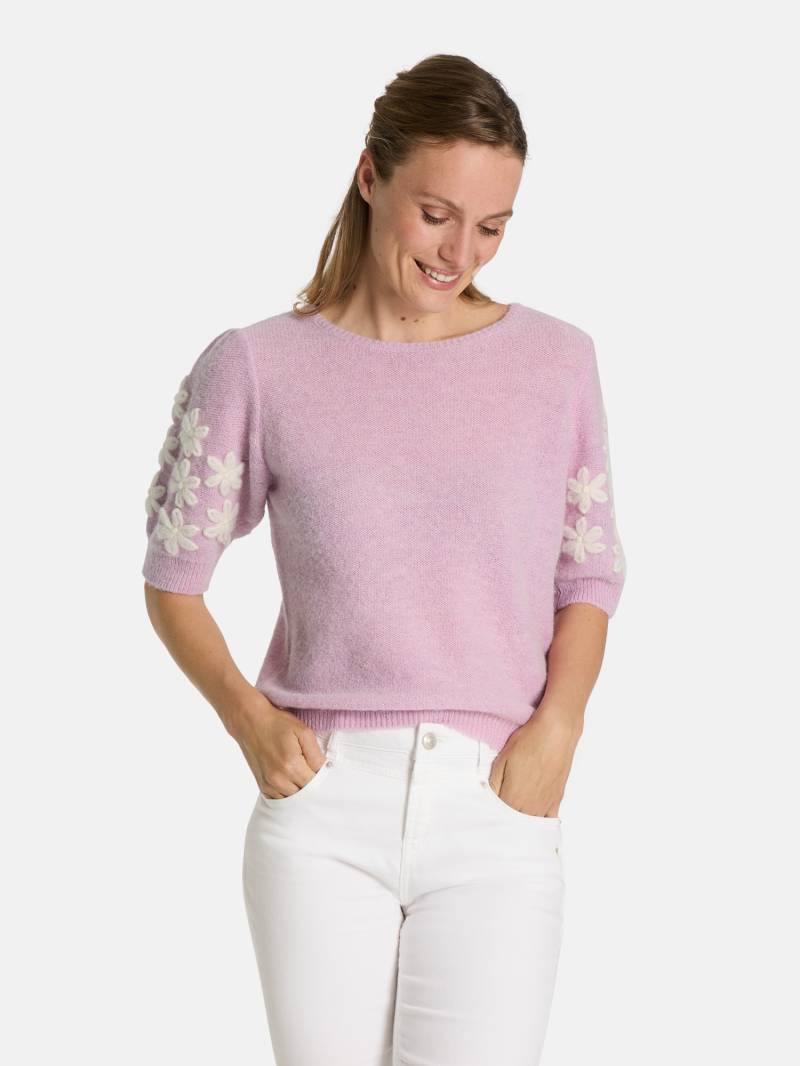 Lieblingsstück Kurzarmpullover "ZerdaliL", mit Alpakawolle und Wolle von Lieblingsstück