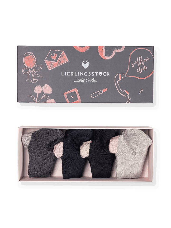 Lieblingsstück Kurzsocken KellyEp - Geschenkbox - Sneaker mit Baumwoll-Anteil von Lieblingsstück