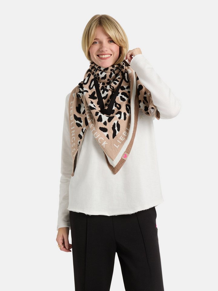 Lieblingsstück Modetuch Damen-Dreiecksschal, mit Baumwoll-Anteil von Lieblingsstück