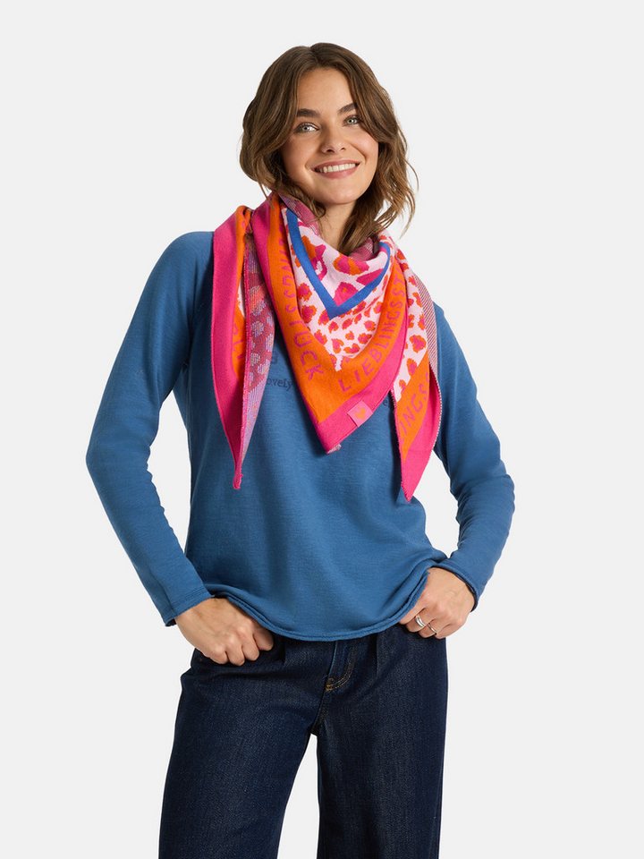 Lieblingsstück Modetuch Damen-Dreiecksschal, mit Baumwoll-Anteil von Lieblingsstück