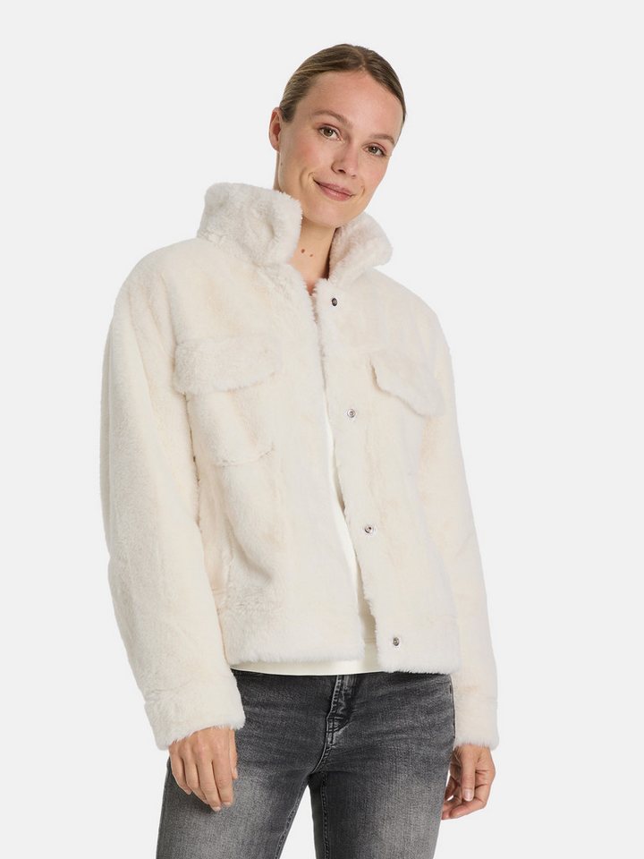 Lieblingsstück Plüschjacke MaliL mit aufgesetzten Taschen von Lieblingsstück