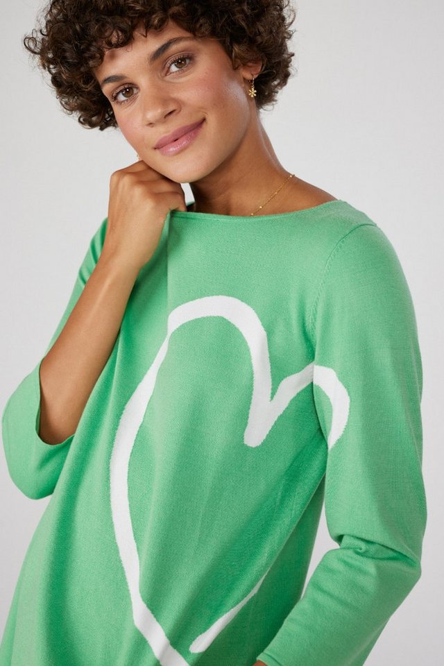 Lieblingsstück Rundhalspullover Pullover Damen - LIRIA - hellblau, spring green von Lieblingsstück