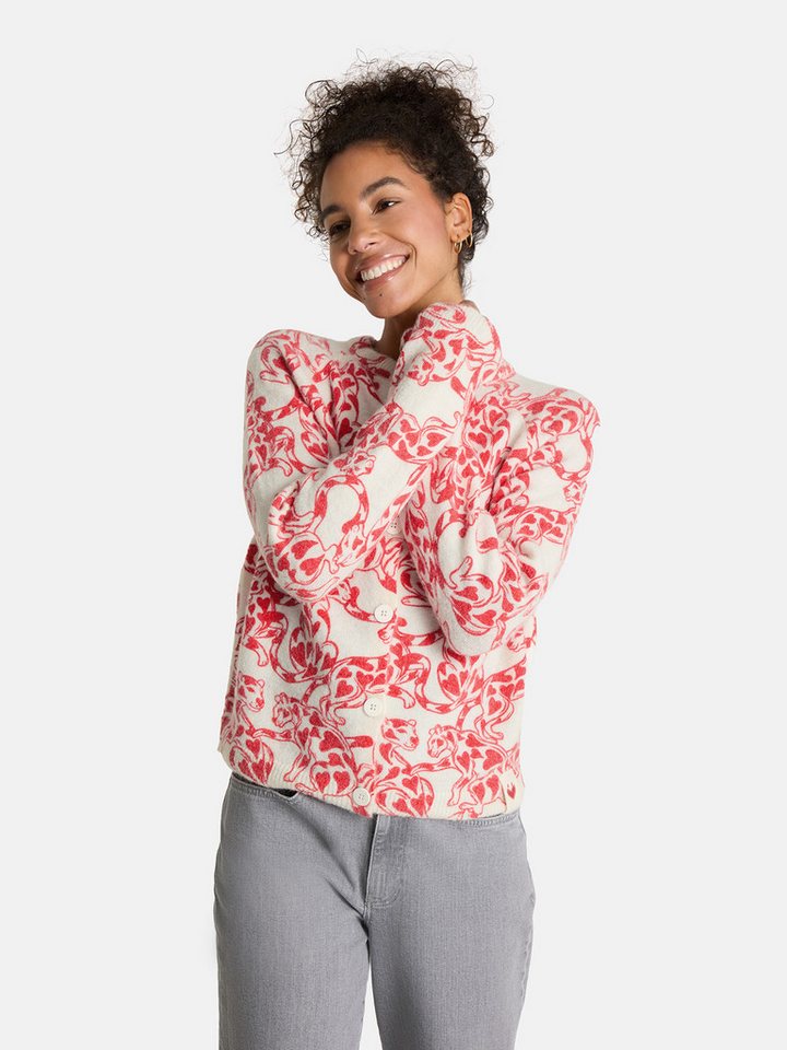 Lieblingsstück Strickjacke AitanaL mit Alpakawolle und Wolle von Lieblingsstück