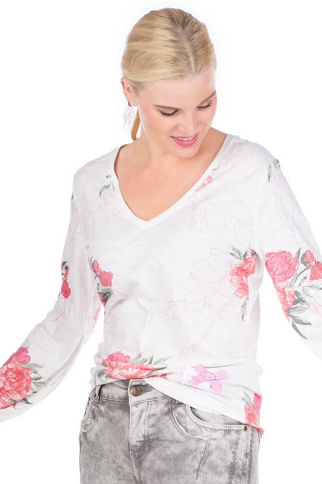 Lieblingsstück Trachtenshirt Trachtenshirt Damen - LAURINA - offwhite von Lieblingsstück