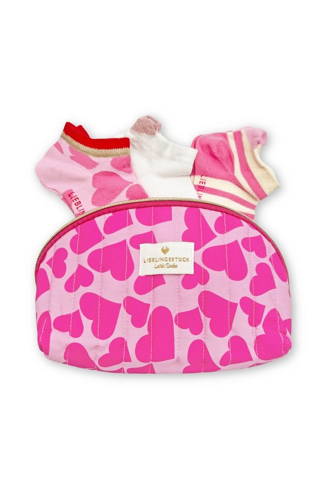 Lieblingsstück Trachtensocken Lovely Socks - SNEAKER & KULTURTASCHE - navy, lovely pink von Lieblingsstück