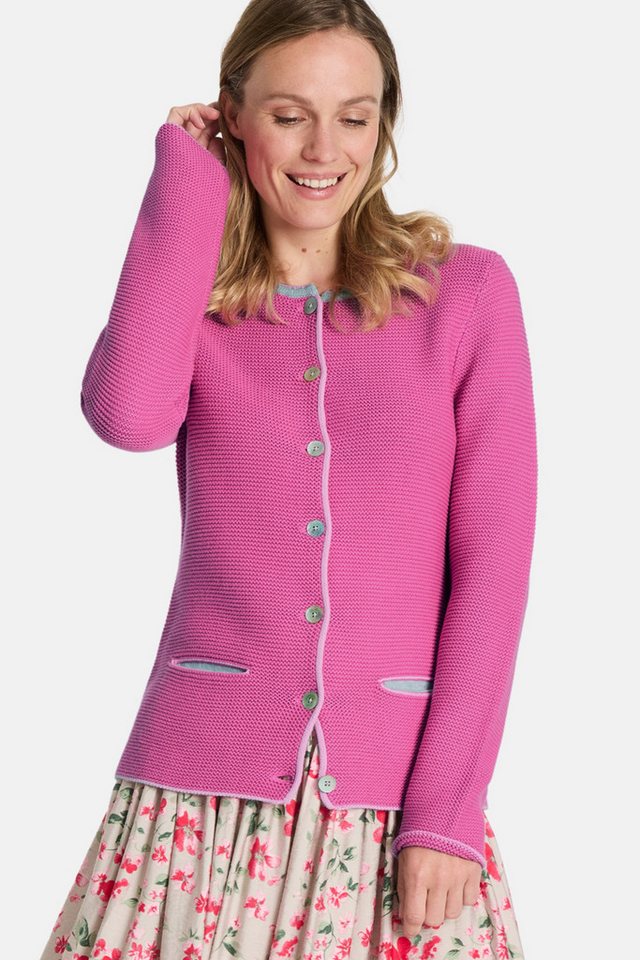 Lieblingsstück Trachtenstrickjacke Strickjacke Damen - ZARA II - bubblegum von Lieblingsstück