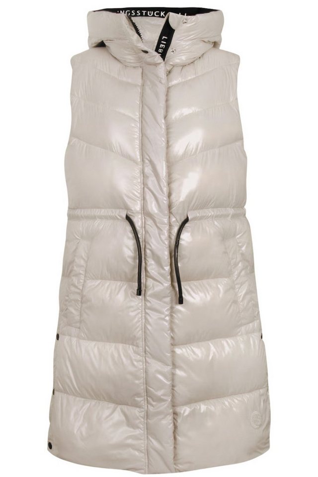 Lieblingsstück Trachtenweste Steppweste Damen - IVERA - beige, khakigrün von Lieblingsstück