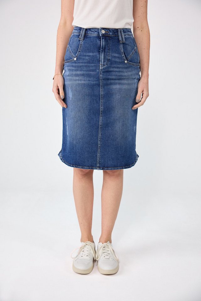 Lieblingsstück Jeansrock FanciL mit Ziernähten von Lieblingsstück