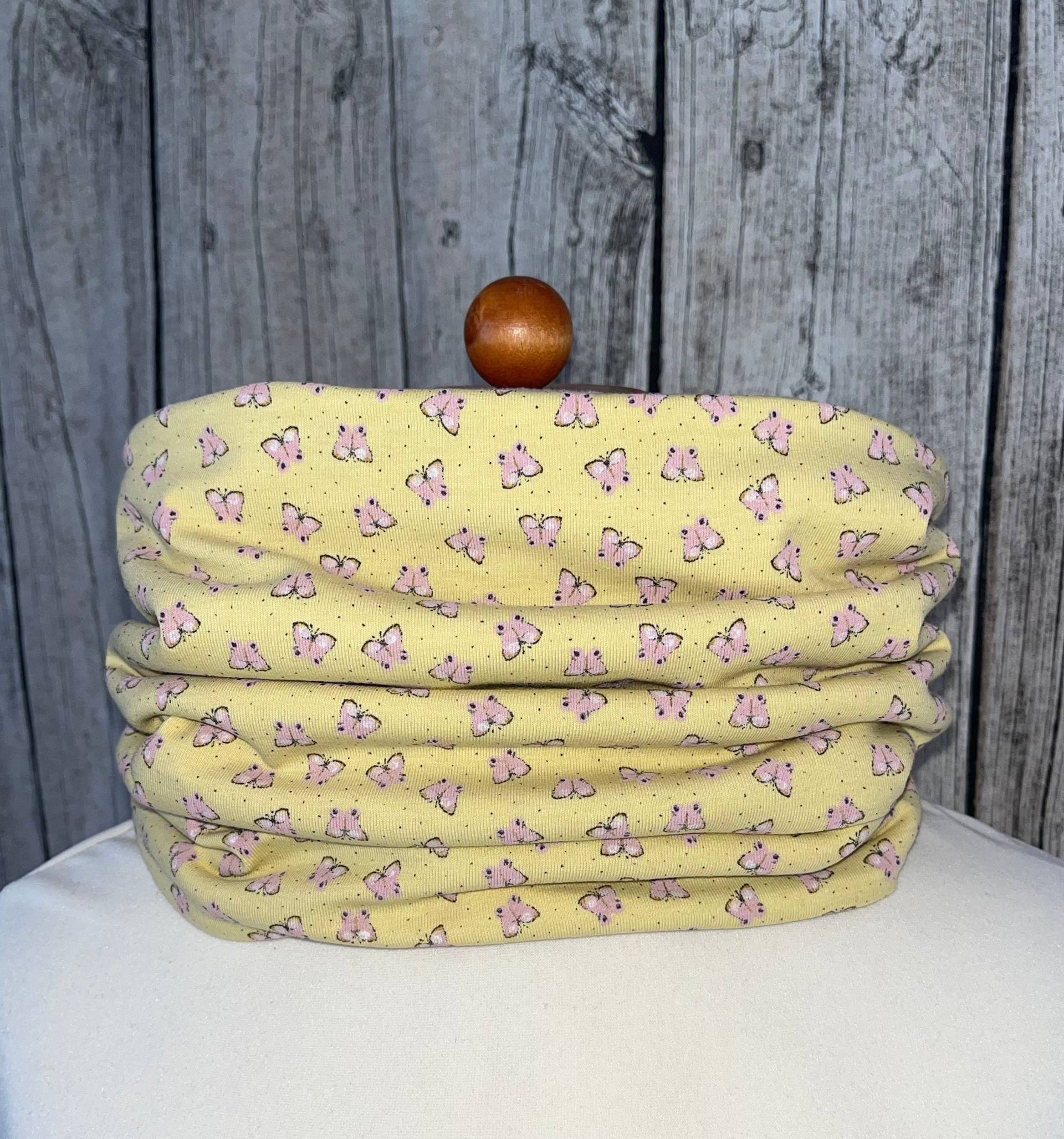 Loop Schal Fleece Kuschelschal - Schmetterling Klein Neu von Lieblingsstueck4U