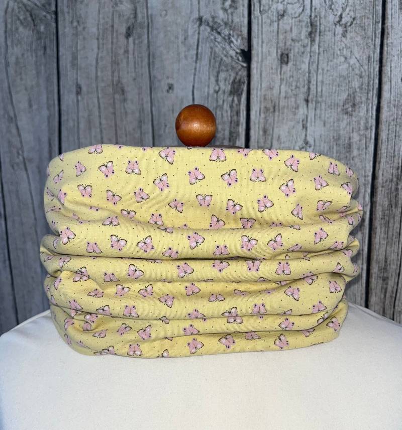 Loop Schal Fleece Kuschelschal - Schmetterling Klein Neu von Lieblingsstueck4U