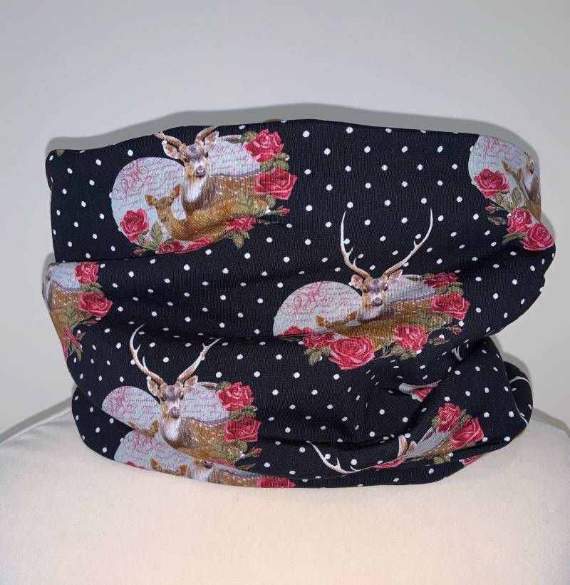 Loop Schal Kuschelschal - Hirsch Reh Neu von Lieblingsstueck4U