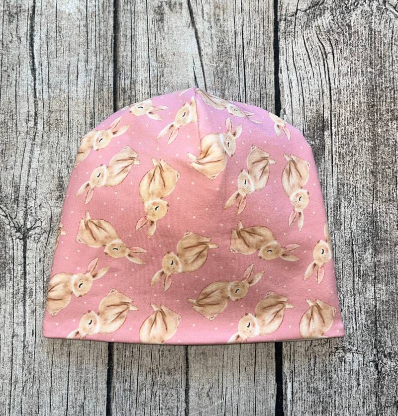 Mütze Beanie - Hase Gr. Ca. 47-54cm Neu von Lieblingsstueck4U