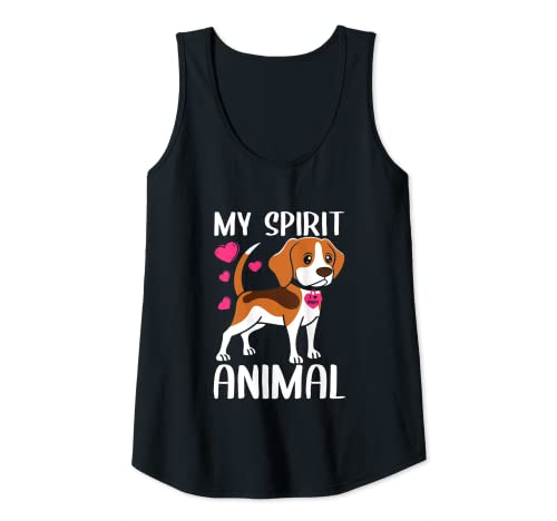 Damen Beagle Hund I Love Mom Herz My Spirit Animal Süße Hundemama Tank Top Damen Beagle Hund I Love Mom Herz My Spirit Animal Süße Hundemama Tank Top von Lieblingstier Beagle Mama Muttertag Geschenk