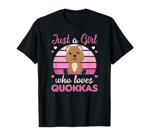 Nur ein Mädchen das Quokkas liebt - süßes Quokka T-Shirt Nur ein Mädchen das Quokkas liebt - süßes Quokka T-Shirt von Lieblingstier süße Tiere für Mädchen