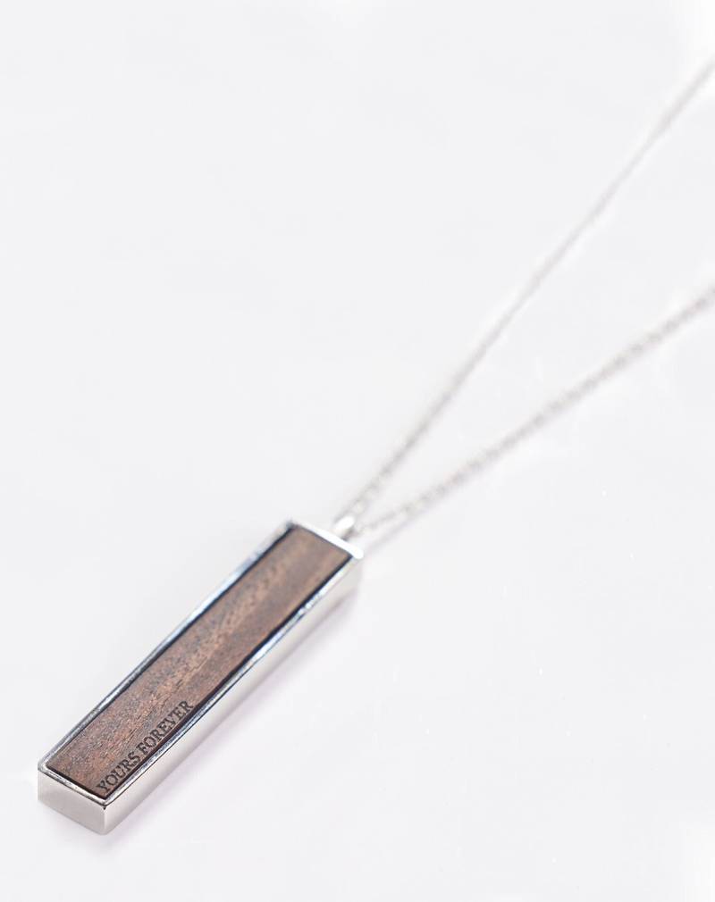 5 Jahre Jahrestag Geschenk Für Sie - Holz Halskette Frau Schmuck 5 Jahre Jahrestag Geschenk Für Sie - Holz Halskette Frau Schmuck von LielandLentz