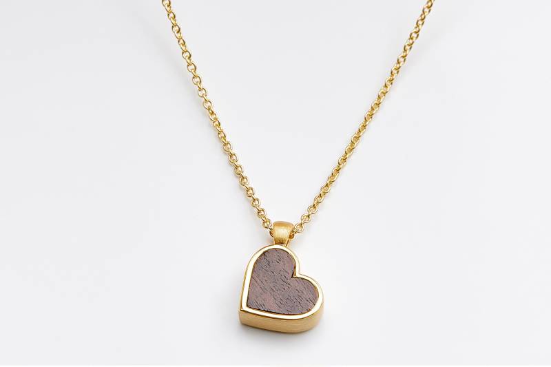 Mini Holz Herz Halskette - 5 Jahre Jubiläum Für Sie Schmuck Geschenk Jubiläumsgeschenk Mini Holz Herz Halskette - 5 Jahre Jubiläum Für Sie Schmuck Geschenk Jubiläumsgeschenk von LielandLentz