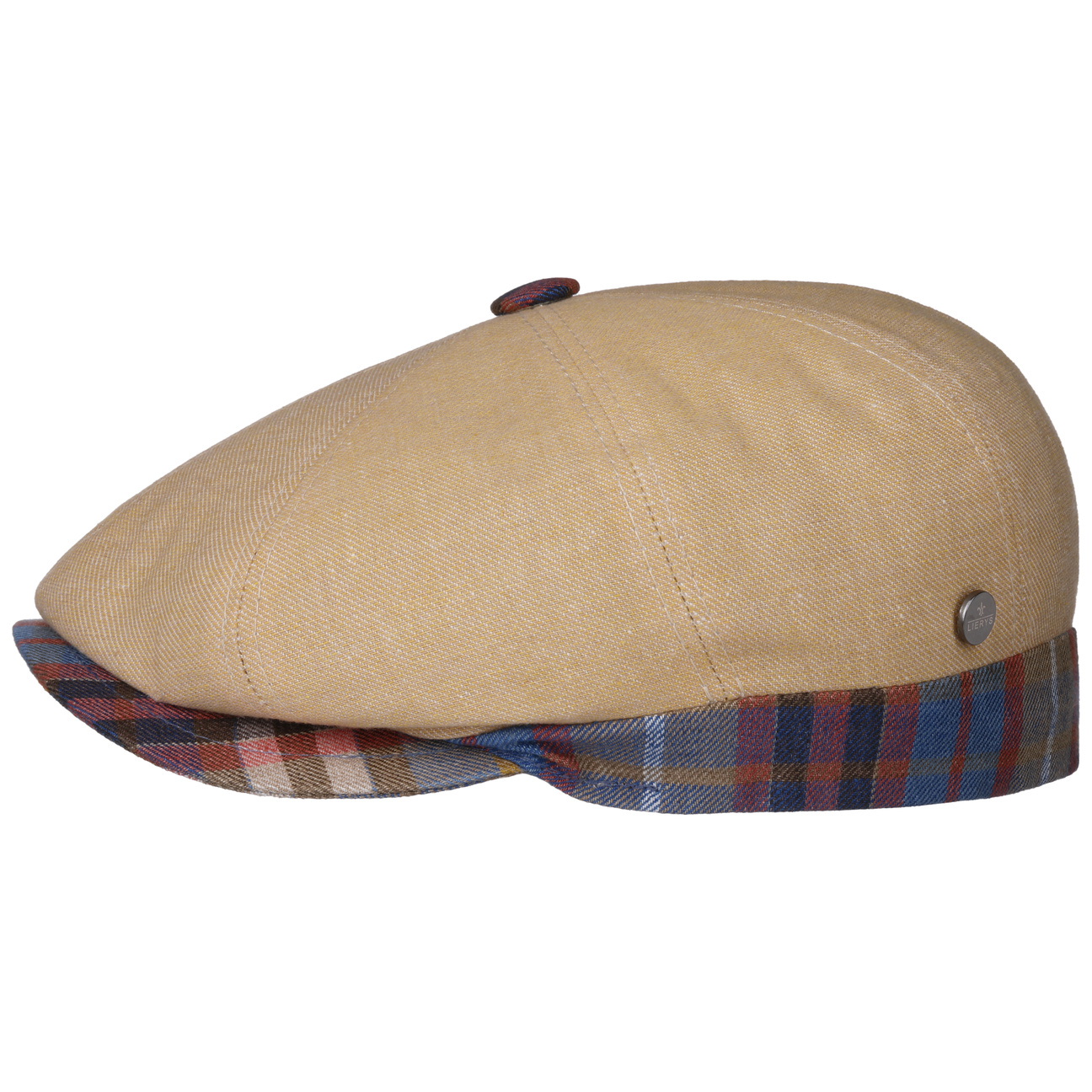 City Bic Leinen Flatcap by Lierys von Lierys