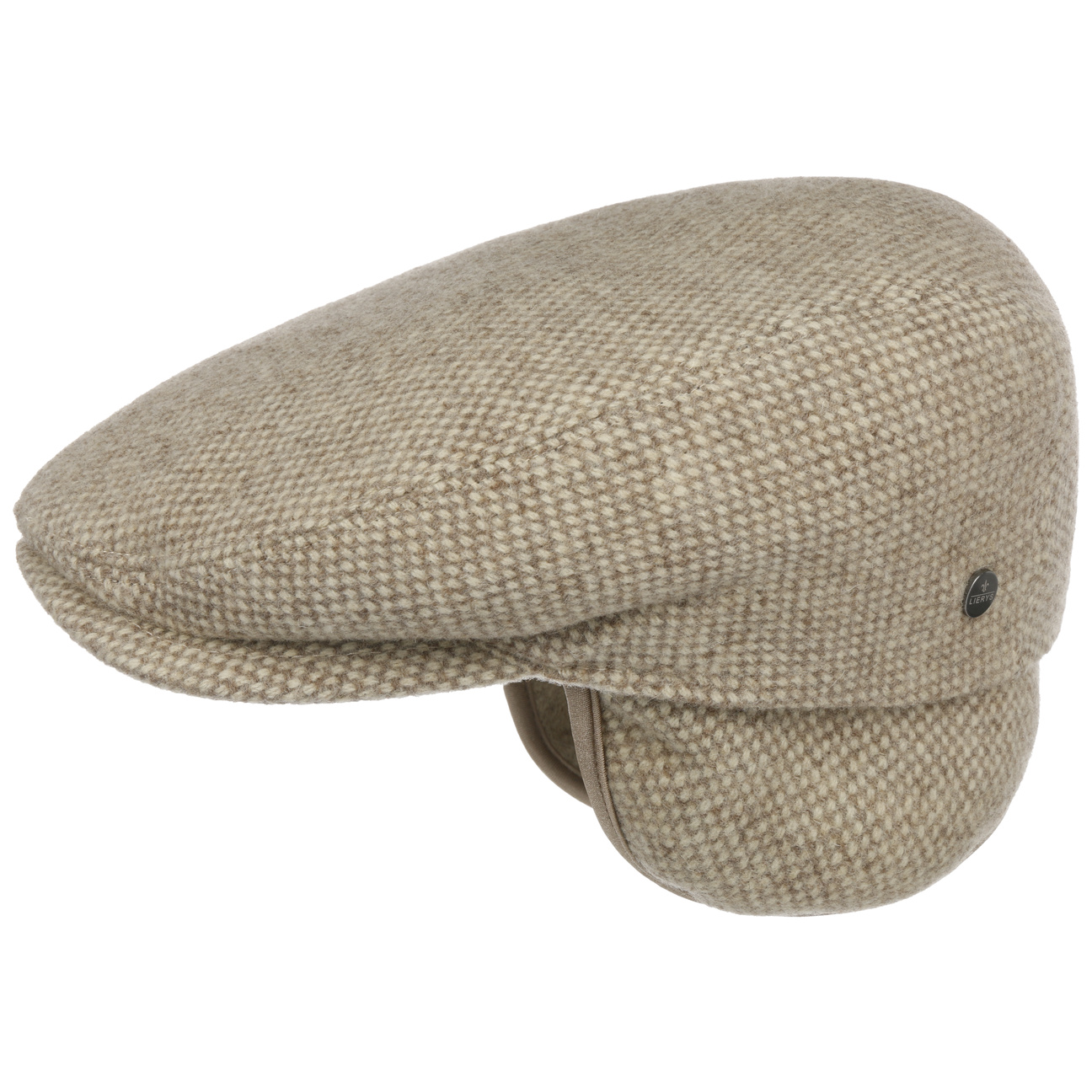 Classic Wool Flatcap mit Ohrenklappen by Lierys von Lierys