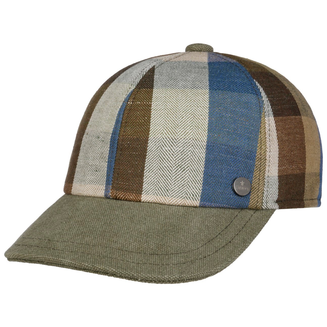 Colour Checks Cap by Lierys von Lierys