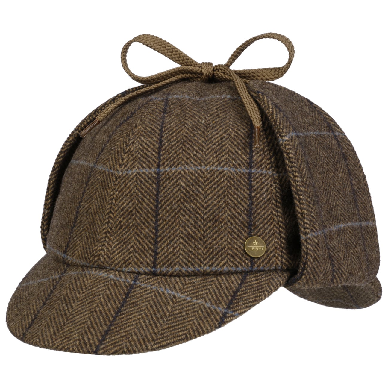 Deerstalker Check Cap by Lierys von Lierys