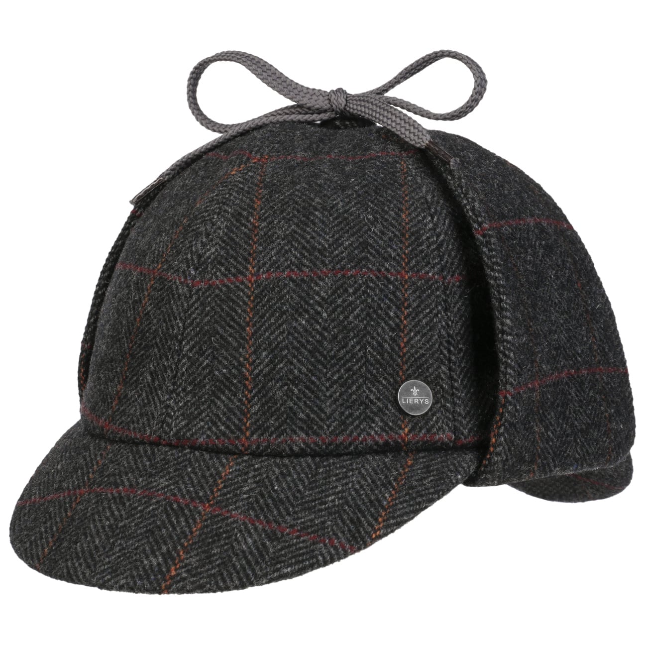 Deerstalker Check Cap by Lierys von Lierys