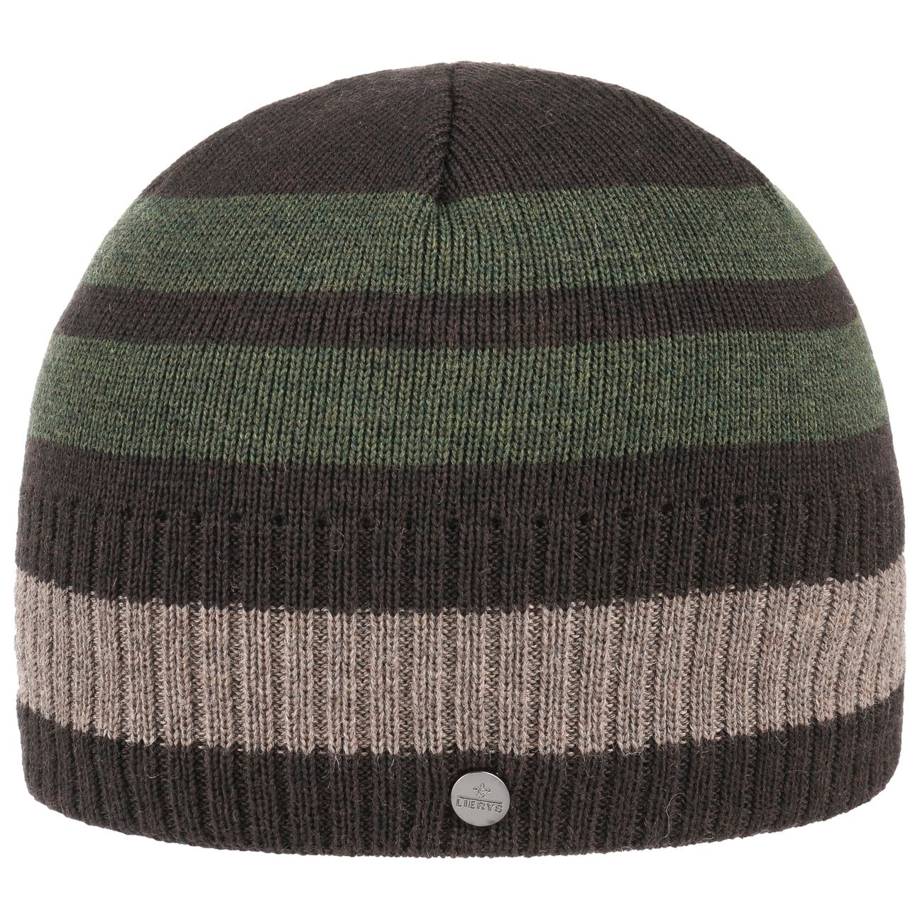 Fine Merino Stripes Beanie by Lierys von Lierys