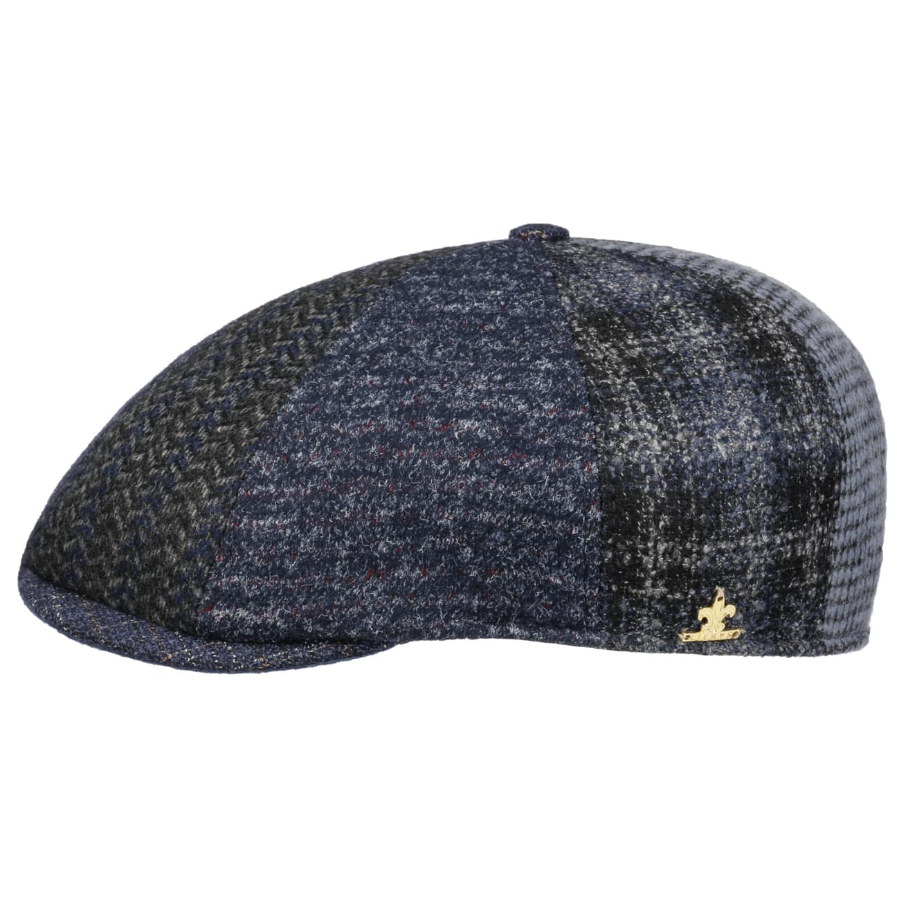 Wessington Patchwork Flatcap by Lierys Wessington Patchwork Flatcap by Lierys von Lierys