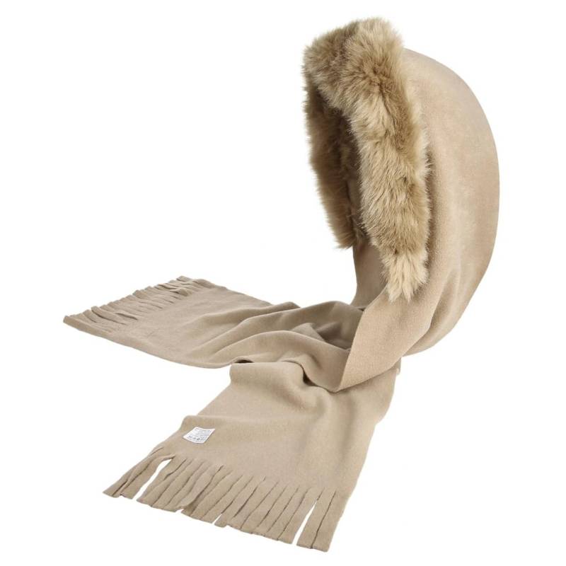 Fleece Schalhaube Webpelz by Lierys von Lierys