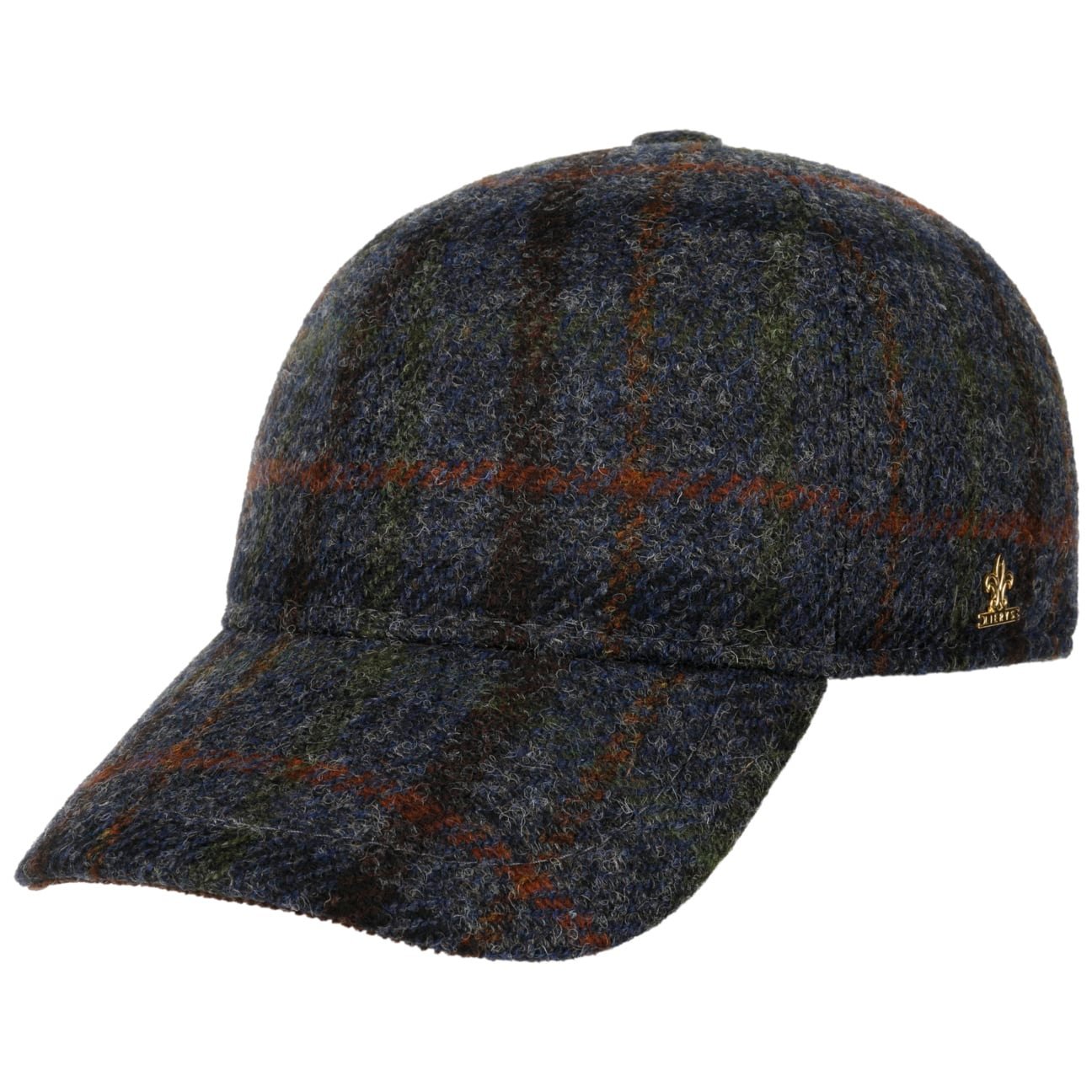 Harris Tweed Check Cap by Lierys Gold von Lierys