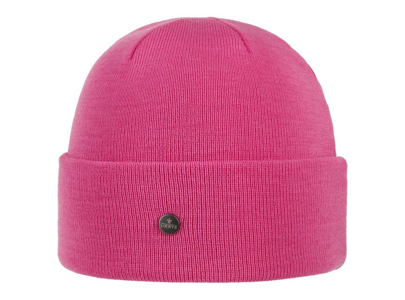 Lierys Beanie (1-St) Merinomütze mit Umschlag, Made in Germany von Lierys