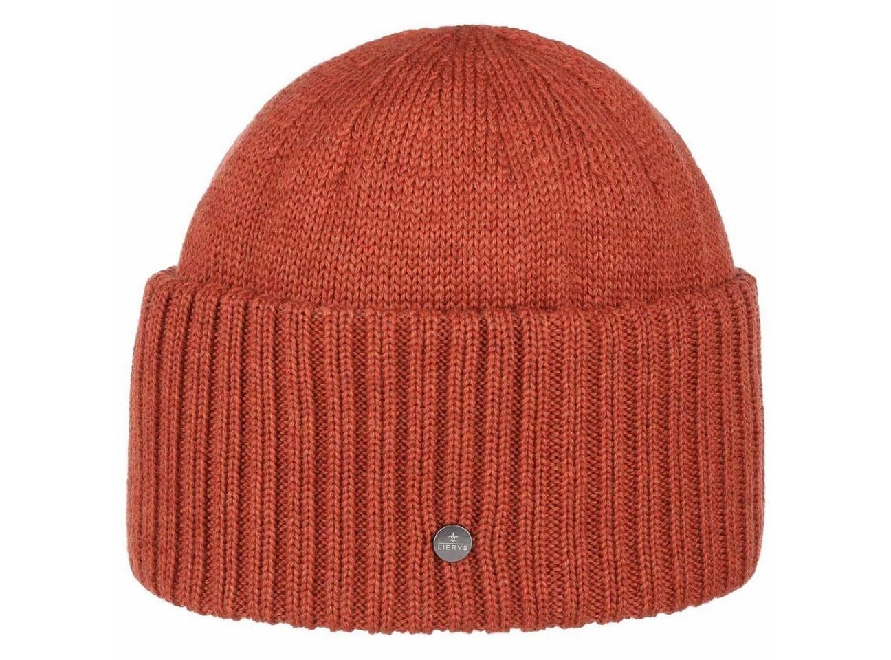 Lierys Beanie (1-St) Strickbeanie mit Umschlag, Made in Germany von Lierys