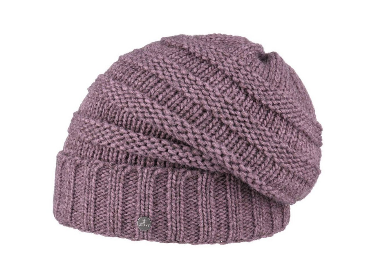 Lierys Beanie (1-St) Strickmütze mit Futter, Made in Germany von Lierys