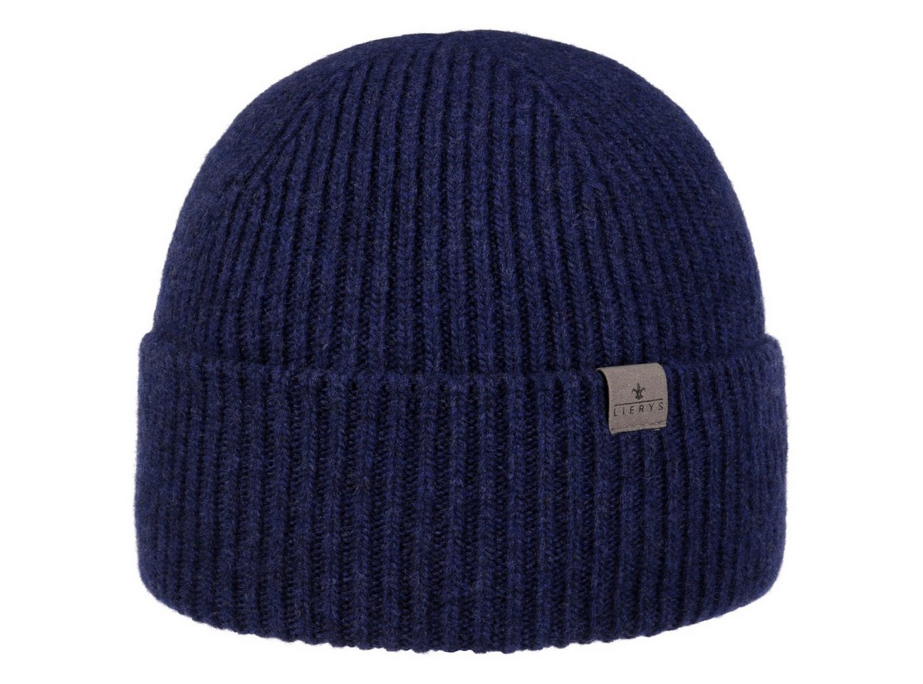 Lierys Beanie (1-St) Strickmütze mit Umschlag, Made in Germany von Lierys