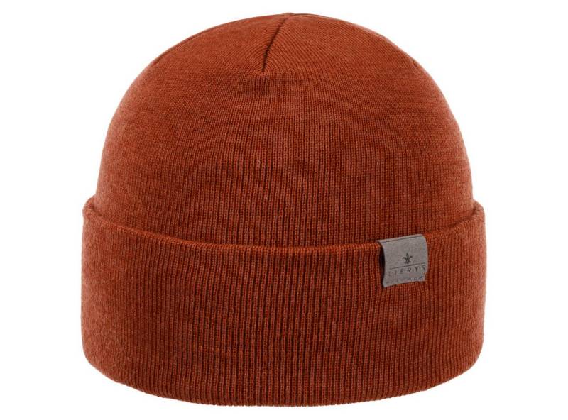 Lierys Beanie (1-St) Strickmütze mit Umschlag, Made in Germany von Lierys