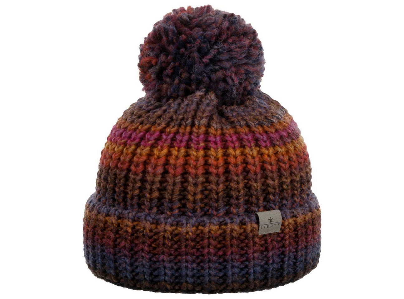 Lierys Bommelmütze (1-St) Beanie mit Umschlag, Made in Germany von Lierys