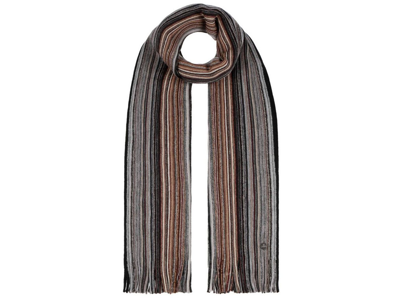 Lierys Strickschal, (1-St), Schal mit Fransen, Made in Germany von Lierys