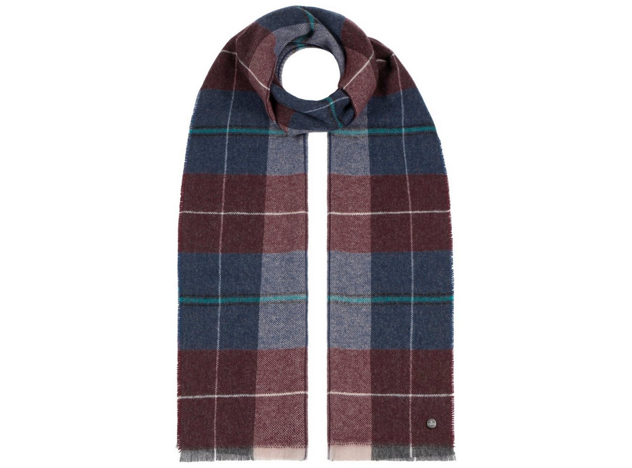 Lierys Strickschal, (1-St), Wollschal mit Fransen, Made in Germany von Lierys