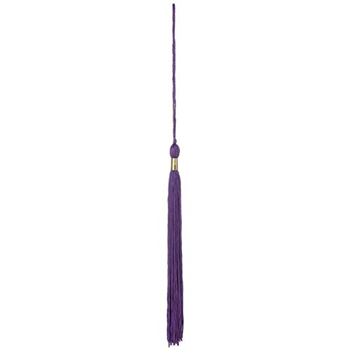 LIERYS Tassel Quaste für Doktorhut - Flexibel anpassbar - Accessoire mit Eleganz - Vielseitig einsetzbar - Saisonübergreifend - Unisex-Design lila von LIERYS