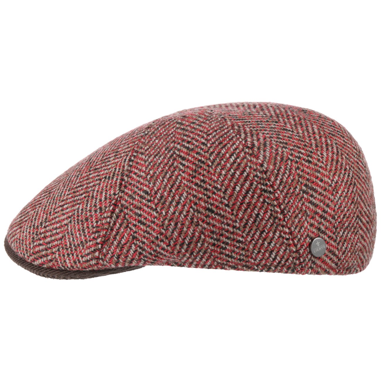 Moltedo Herringbone Flatcap by Lierys von Lierys