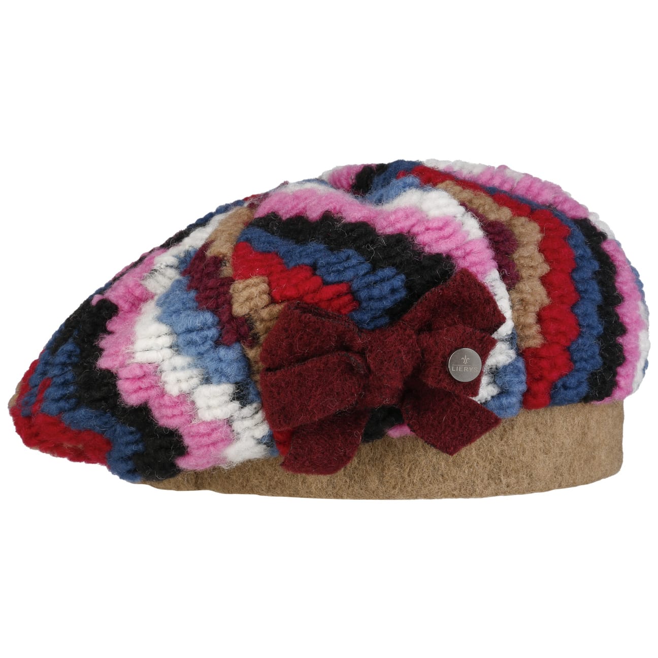 Multicolour Wool Damenbaske by Lierys Multicolour Wool Damenbaske by Lierys von Lierys
