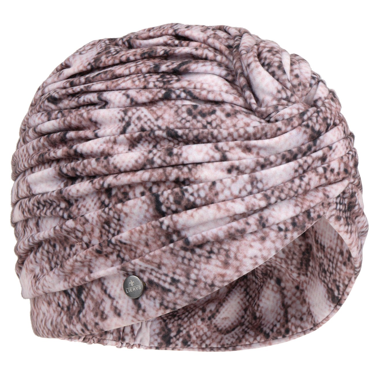 Snake Print Turban by Lierys von Lierys