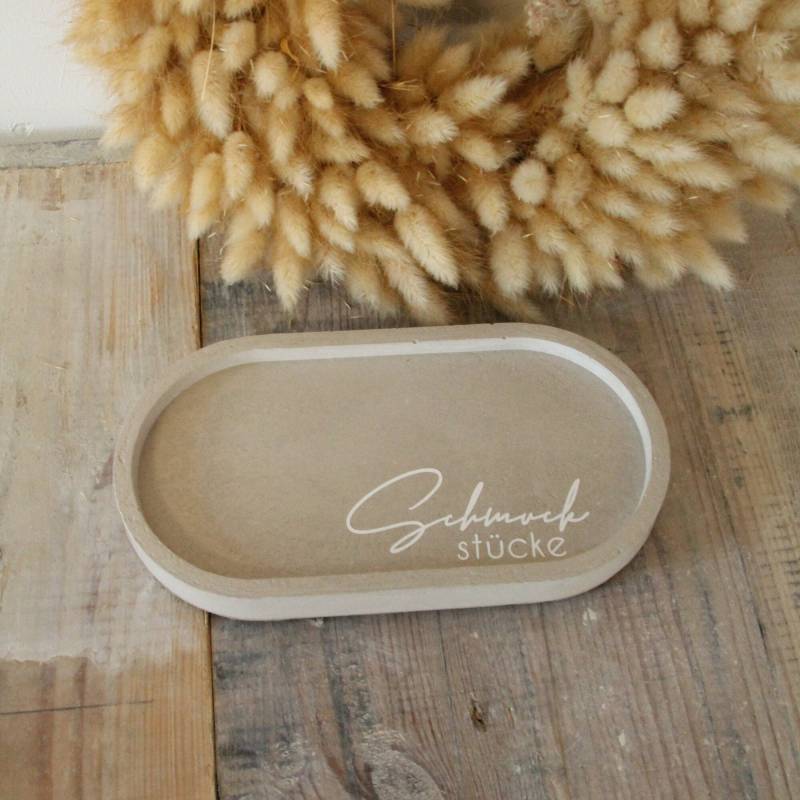 Schmuckablage Weiß | Schmuckstücke Ablage Schmuckschale Betonschale Schmuckablage Weiß | Schmuckstücke Ablage Schmuckschale Betonschale von LieschensWerkstatt