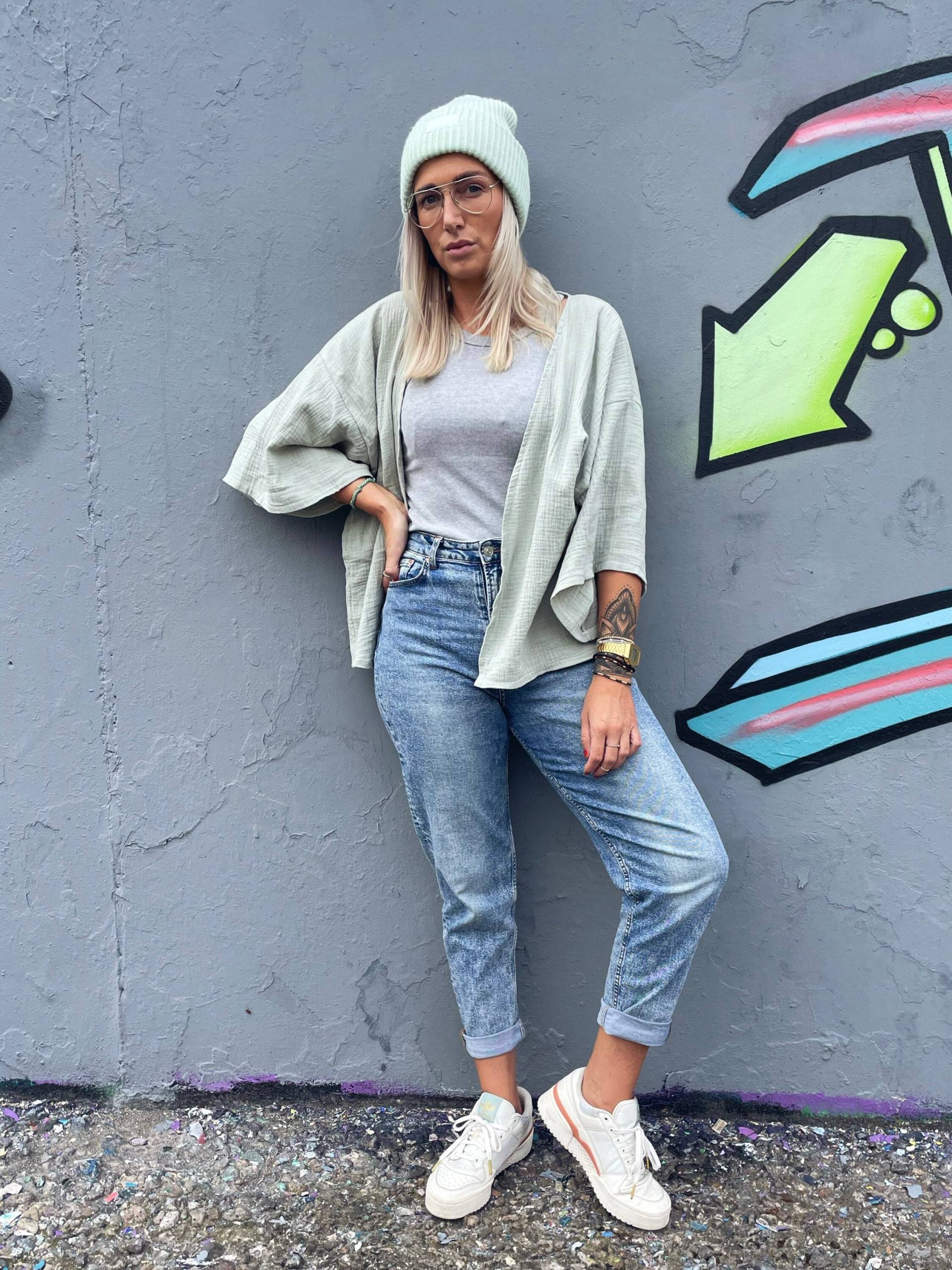 Kimono Inga Mint von Lieselocke