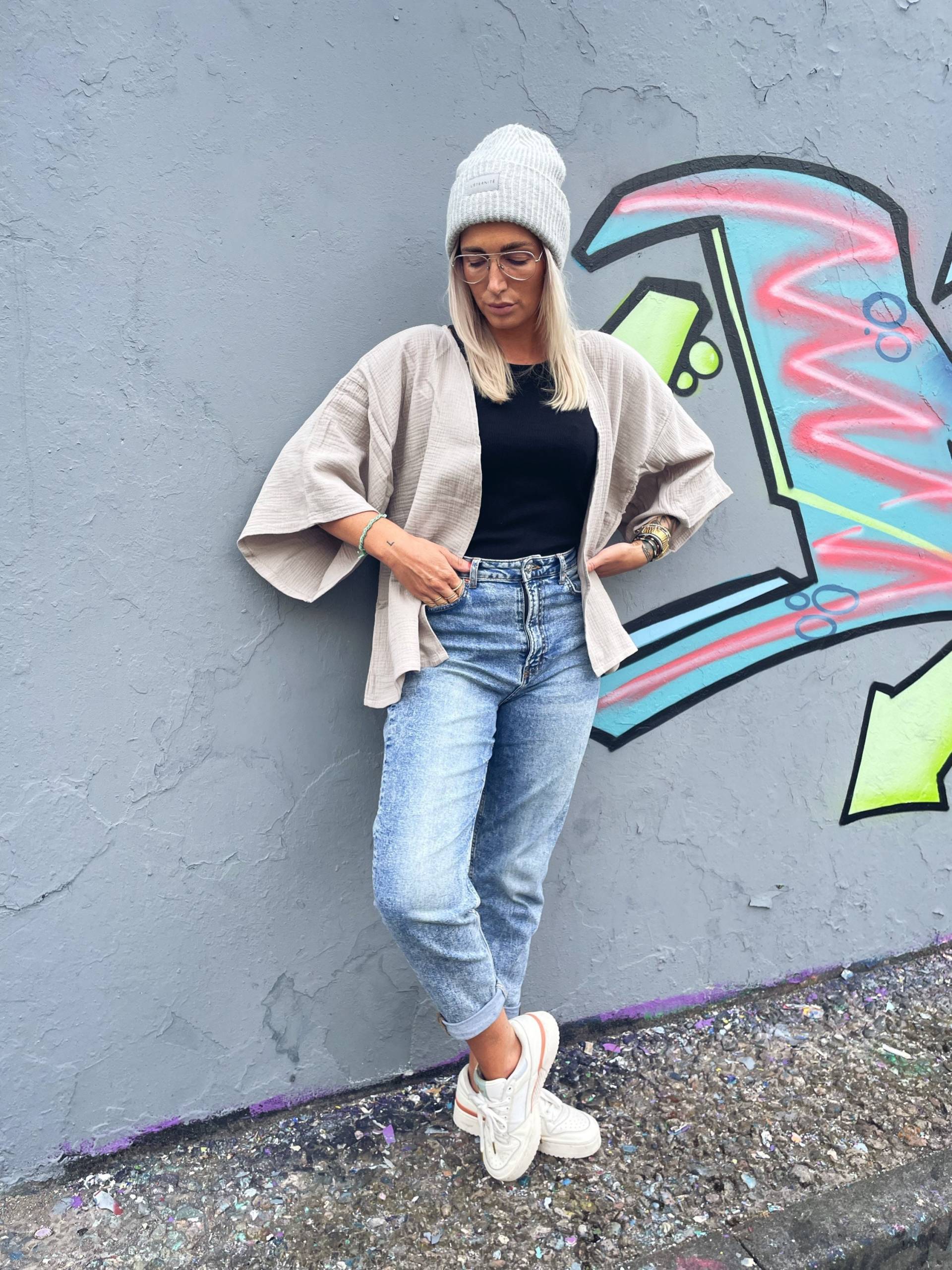 Kimono Inga Sand von Lieselocke