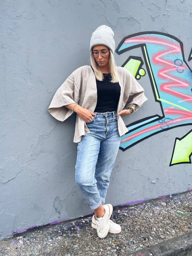 Kimono Inga Sand von Lieselocke