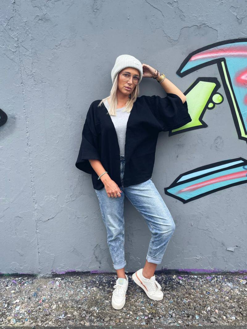 Kimono Inga Schwarz von Lieselocke