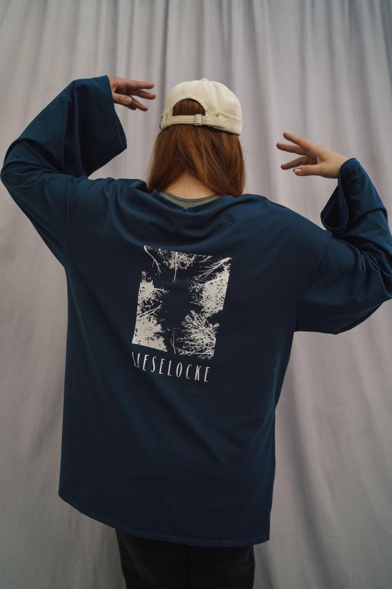 Kira Longsleeve Blau von Lieselocke