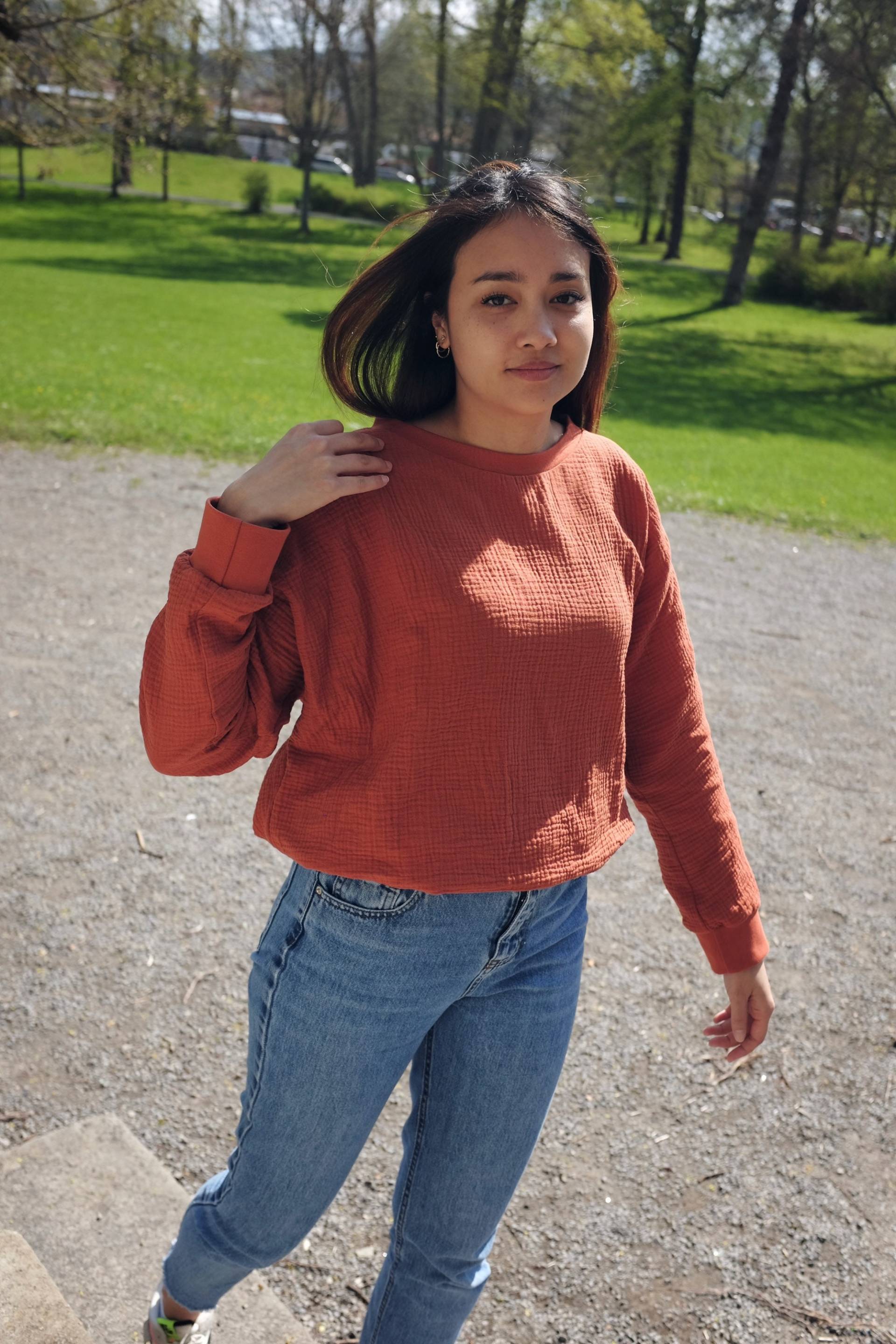 Shirt Ria Rostrot von Lieselocke