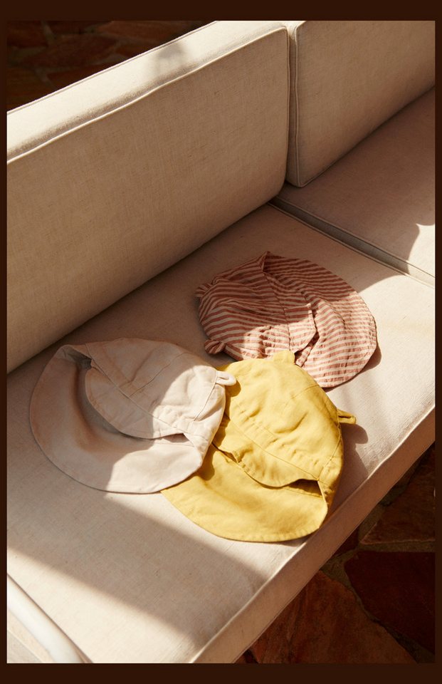 Liewood Sonnenhut Sonnenhut mit Nackenschutz für Kinder Mit Kordelzug. Beidseitig zu tragen. von Liewood