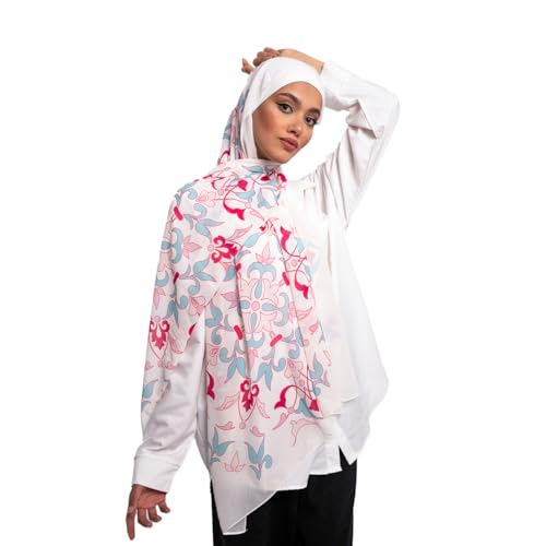 Life Accessoriz Cherry Blossom Women Scarf - 100% Chiffon Halstuch & Kopftuch für Damen von Life Accessoriz